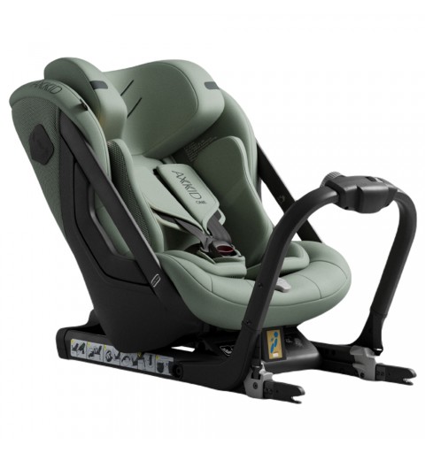 Axkid One+ 3 i-Size - fotelik samochodowy RWF 0-25 kg | Nordic Bloom Green